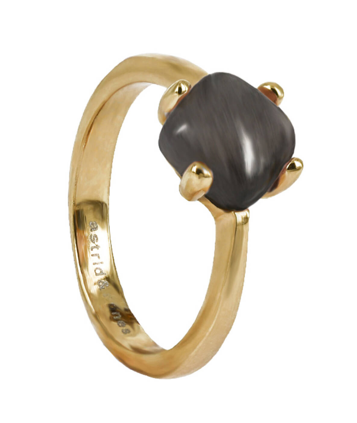 VICTORIA Guld/Gray ring