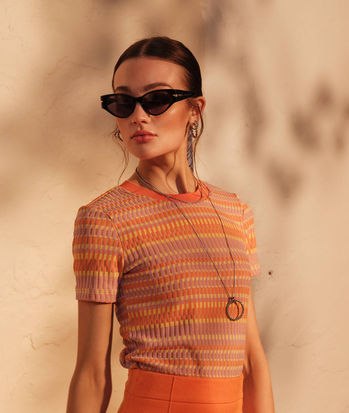 TWIST Long Halskæde Stål