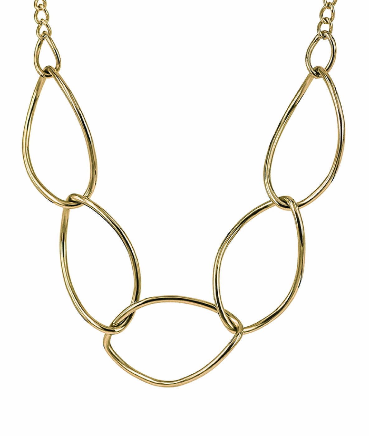 MILLA Big Halskæde Guld