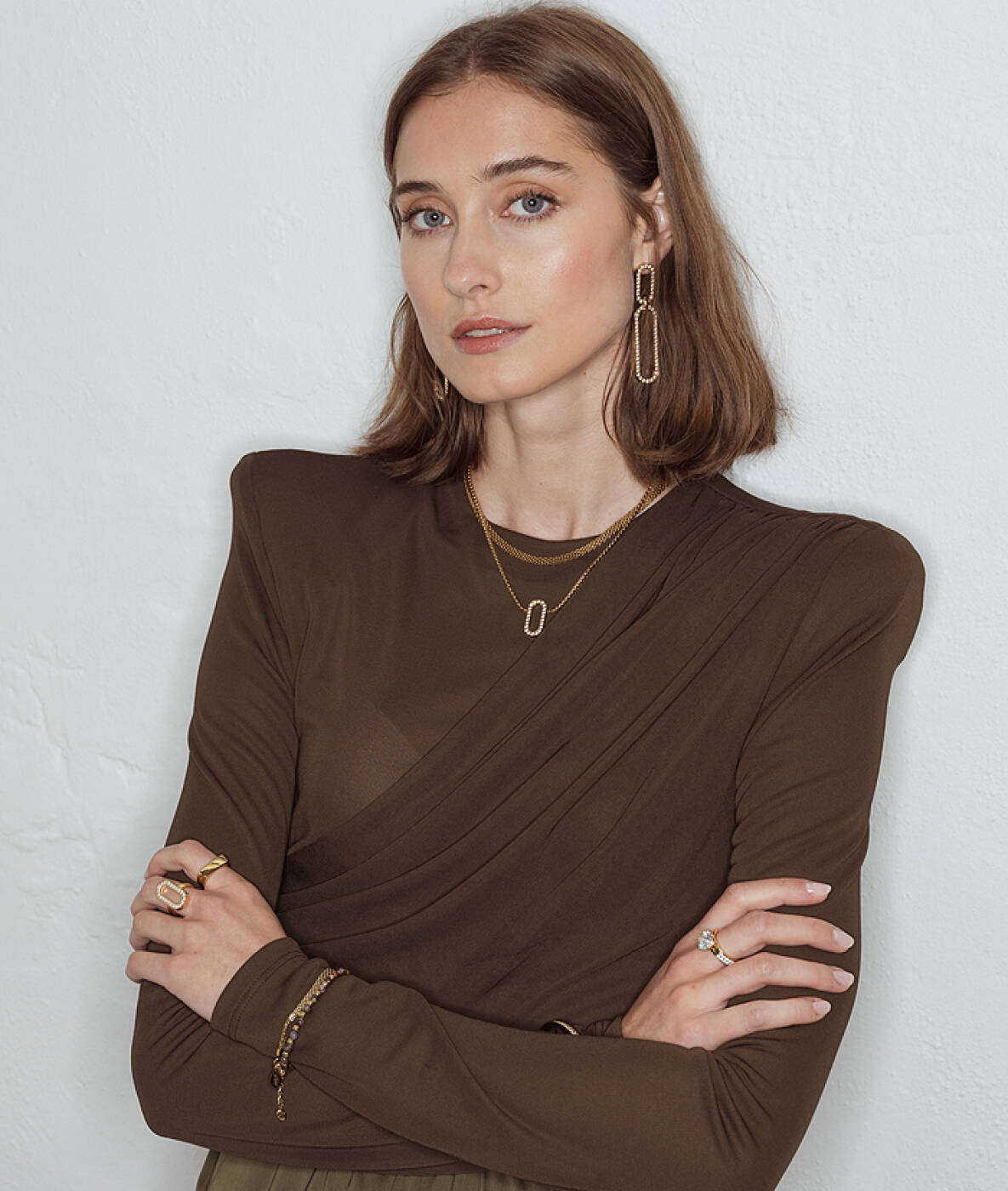 EXCELLENT Long Øreringe Stål