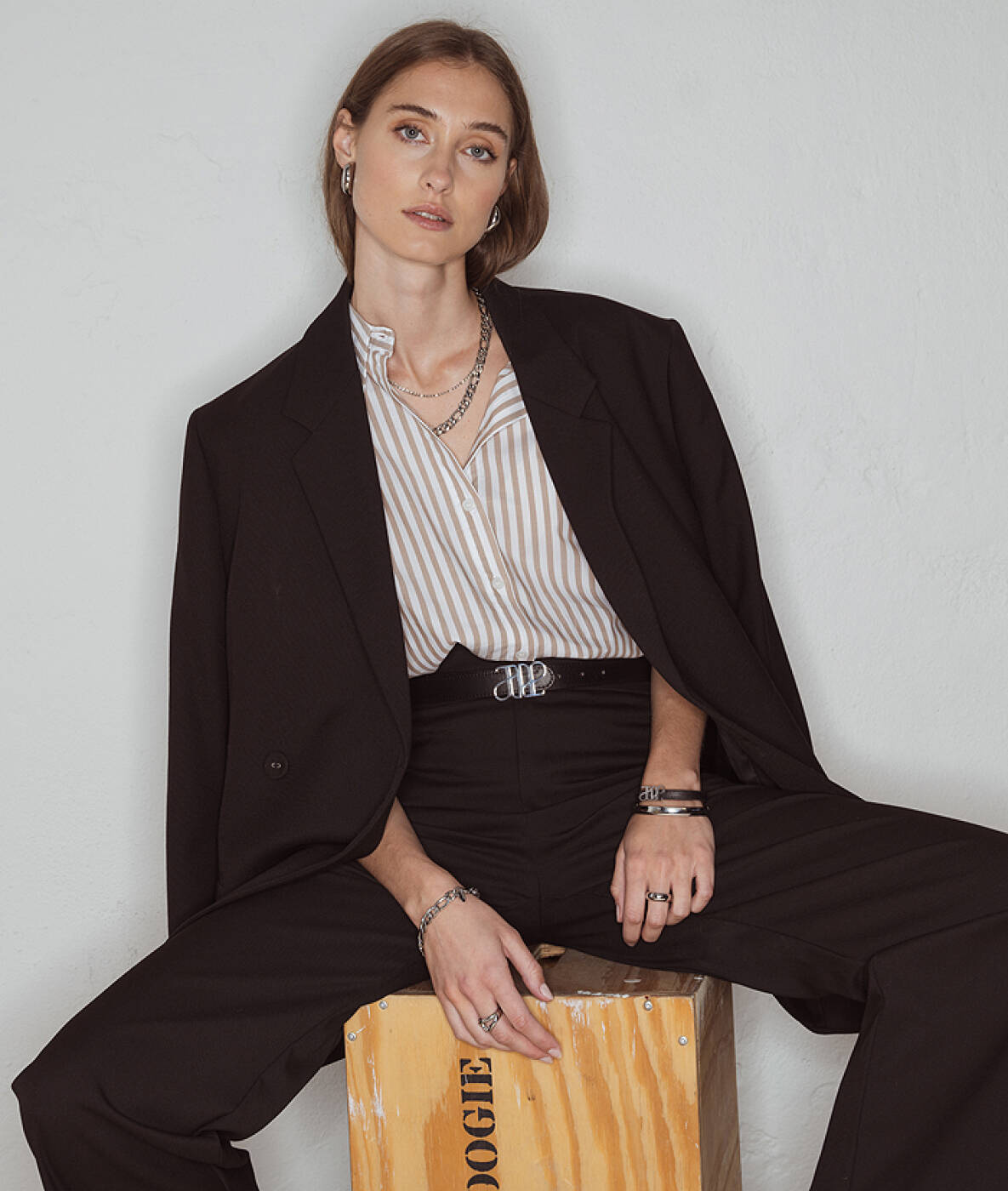 SASHA Small Halskæde Stål