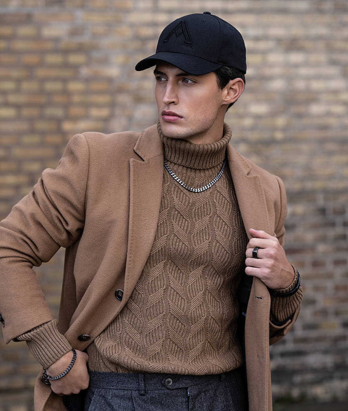 TEXAS Halskæde Sort/Stål