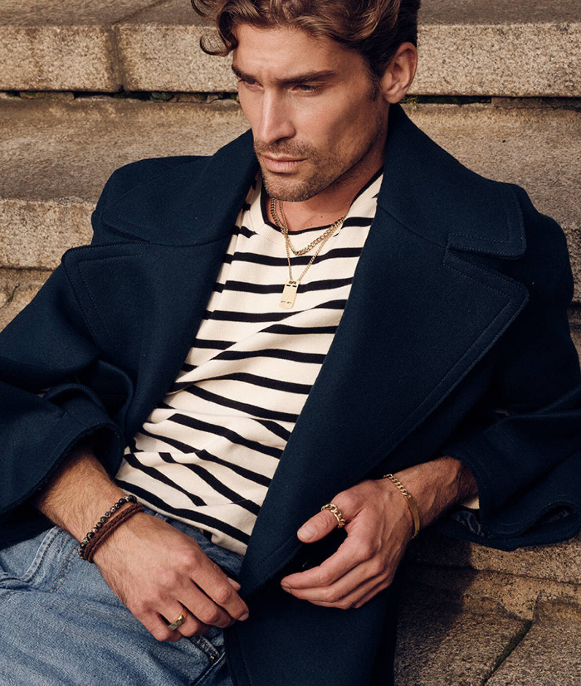 TOM Armbånd Gun Metal