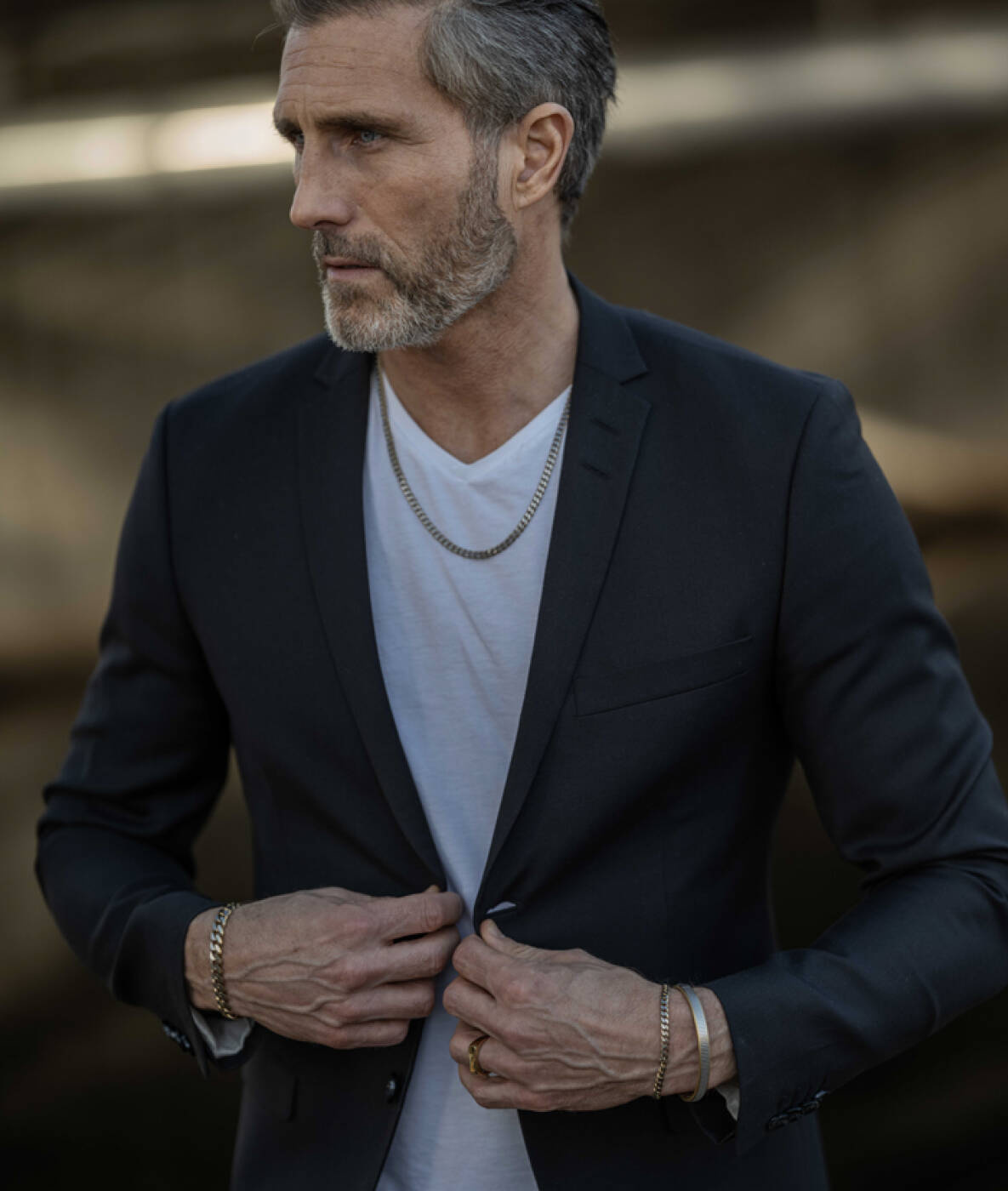 TEXAS Armbånd Stål/Guld