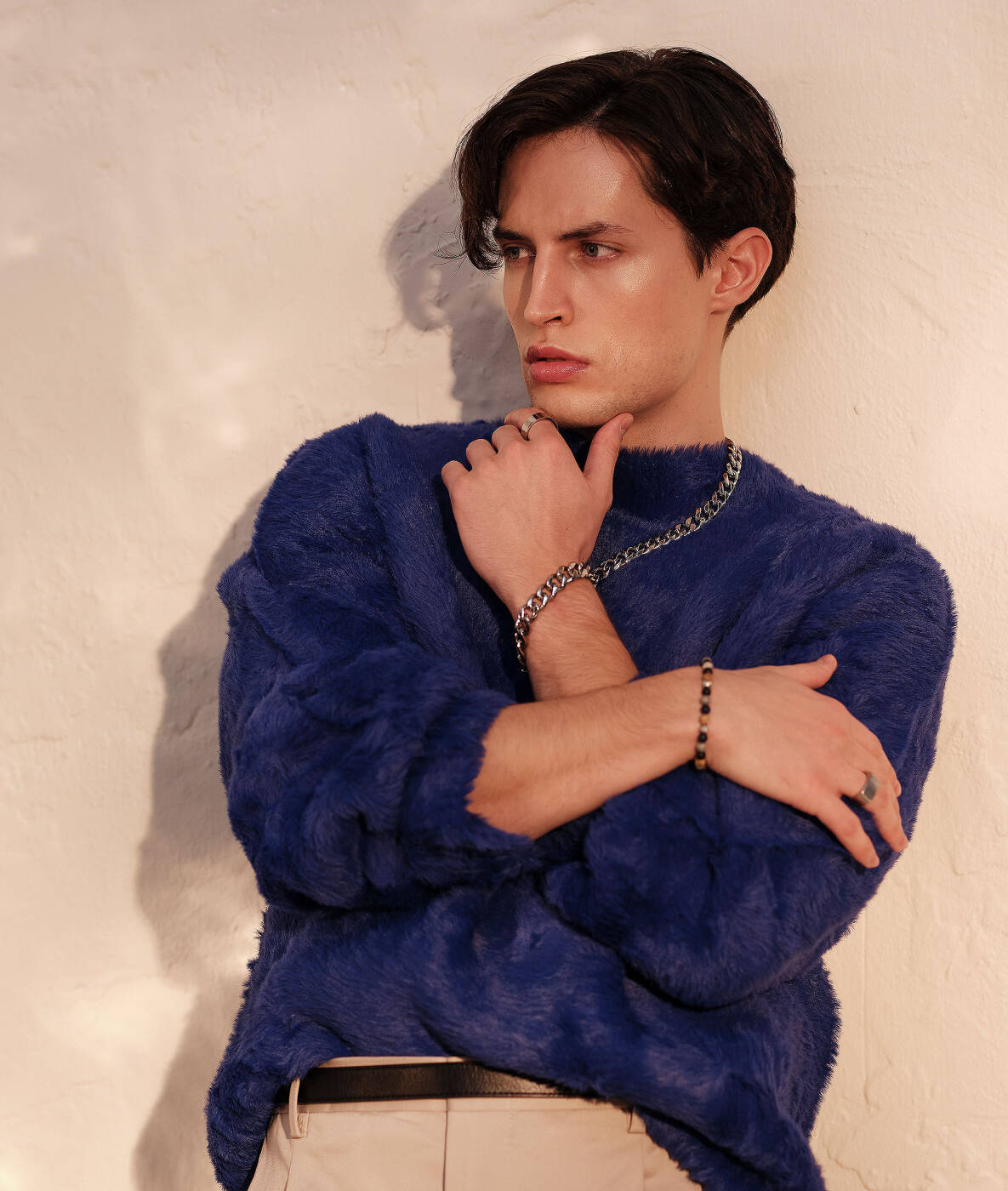 CESAR Halskæde Blankt Stål