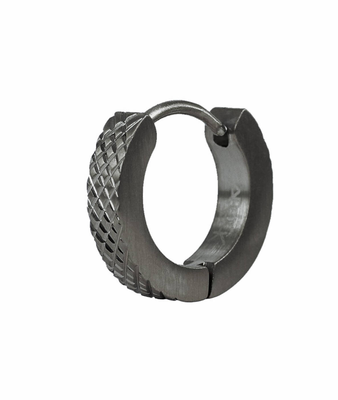 PLEX Øreringe Gun Metal