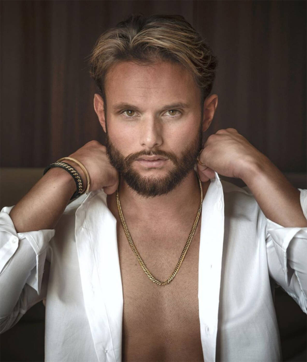 KIAN Armbånd Sort/Guld