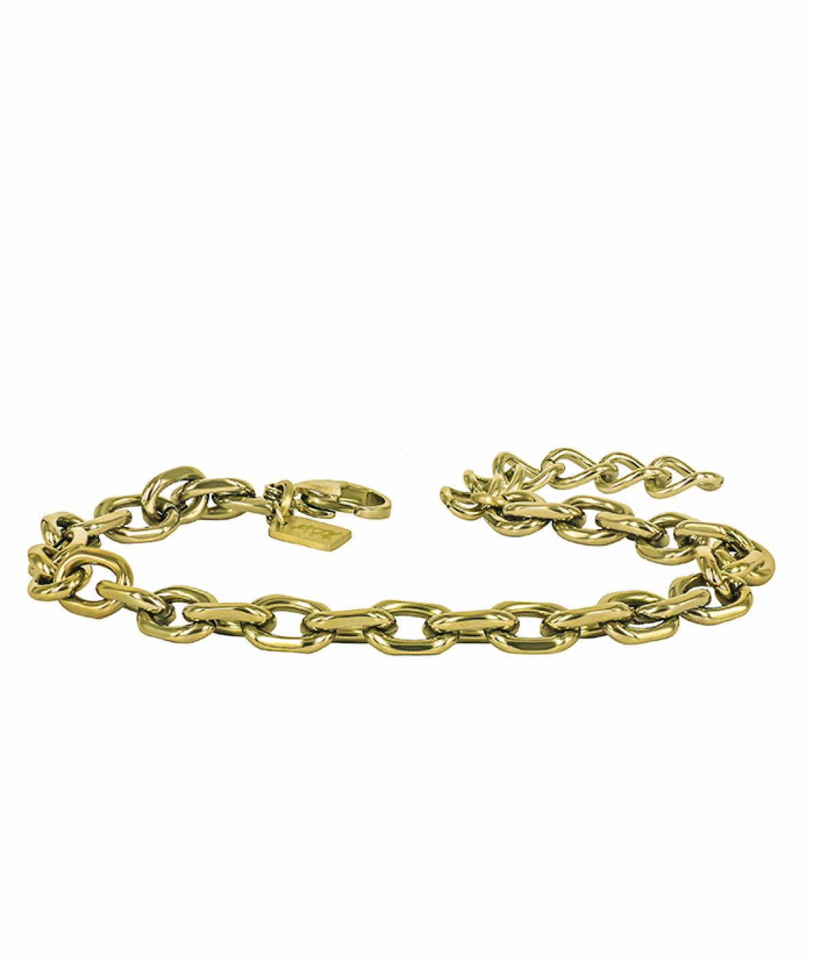 CHARLIE Chain Armbånd Blankt Guld