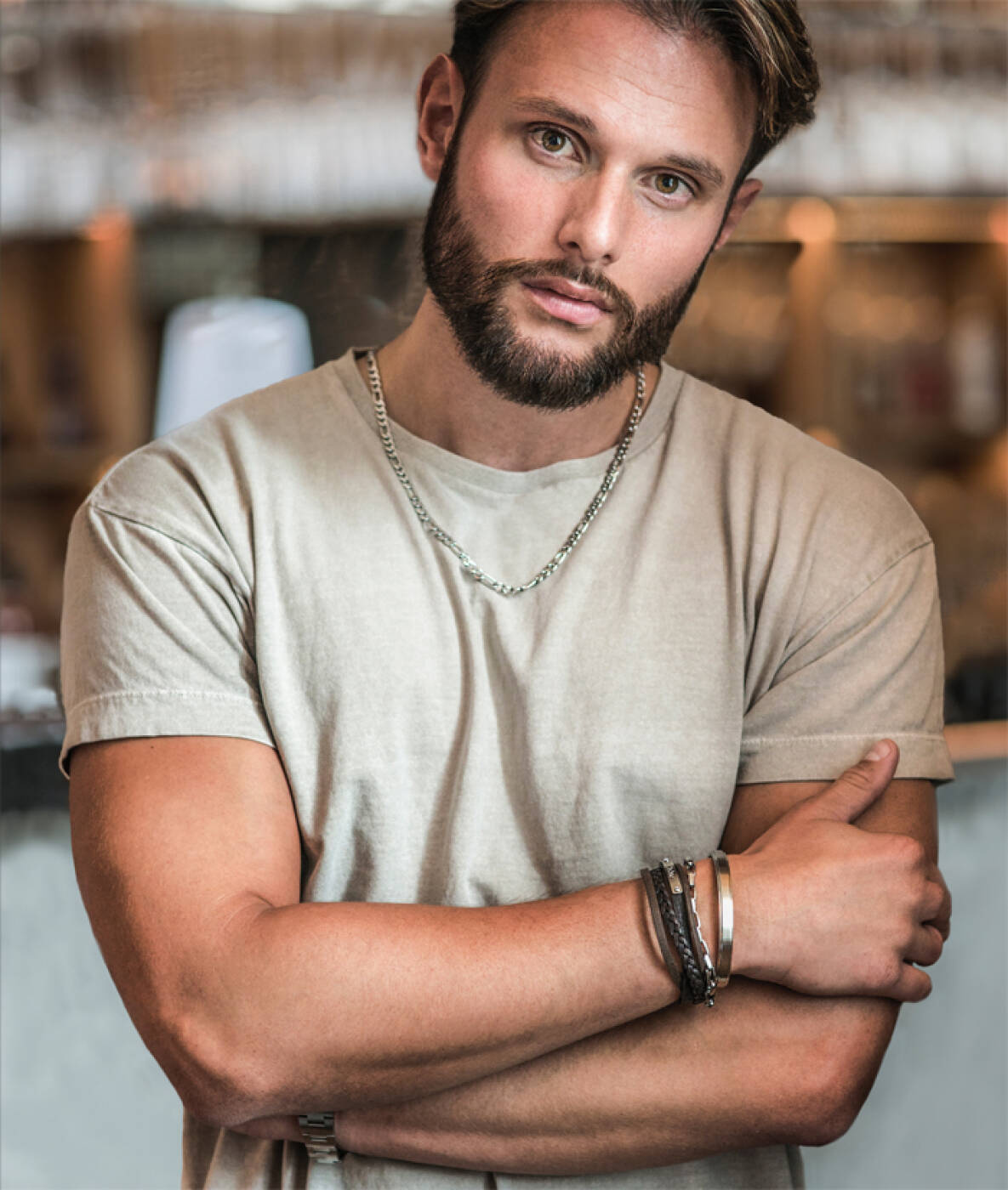 SCOTT Medium Halskæde Stål