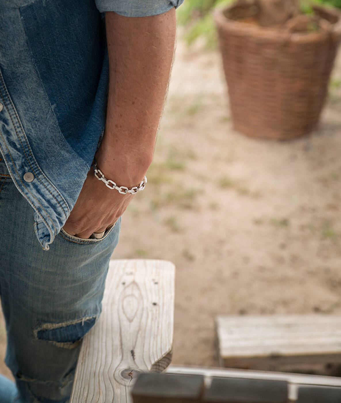 ABBE Wide Armbånd Guld