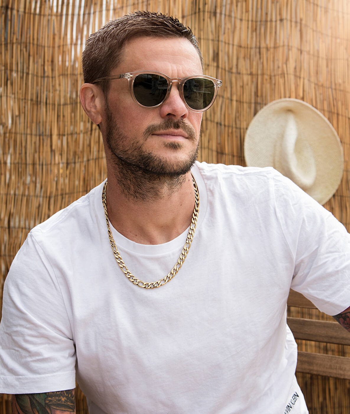 SCOTT Large Halskæde Guld