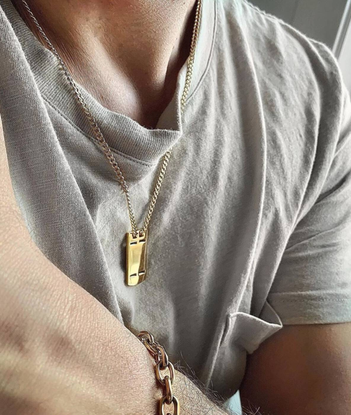 ELVIN Halskæde Guld