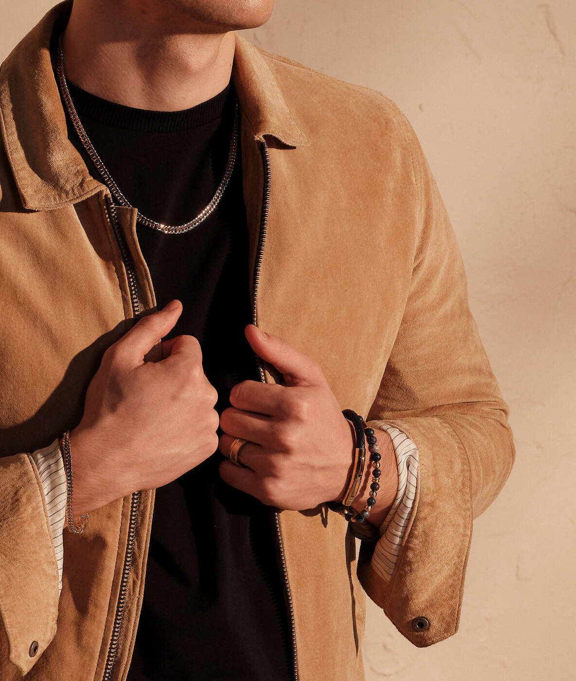 IZAR Armbånd Navy/Guld