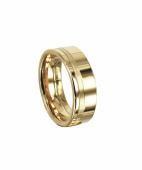 MOLTAS Ring Plain Guld MOLTAS Ring Plain Guld