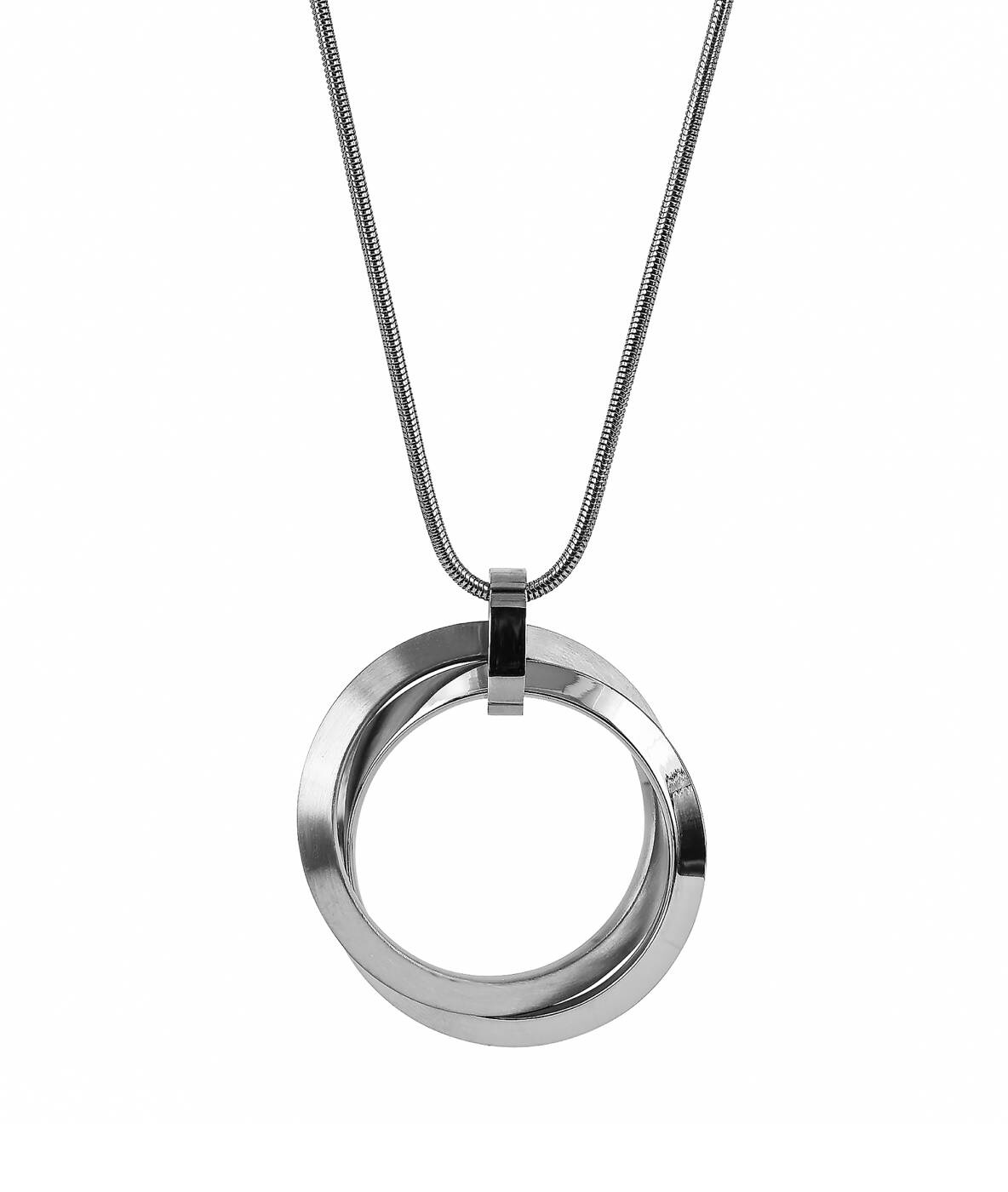 CHELSEA Short Halskæde Stål/Stål