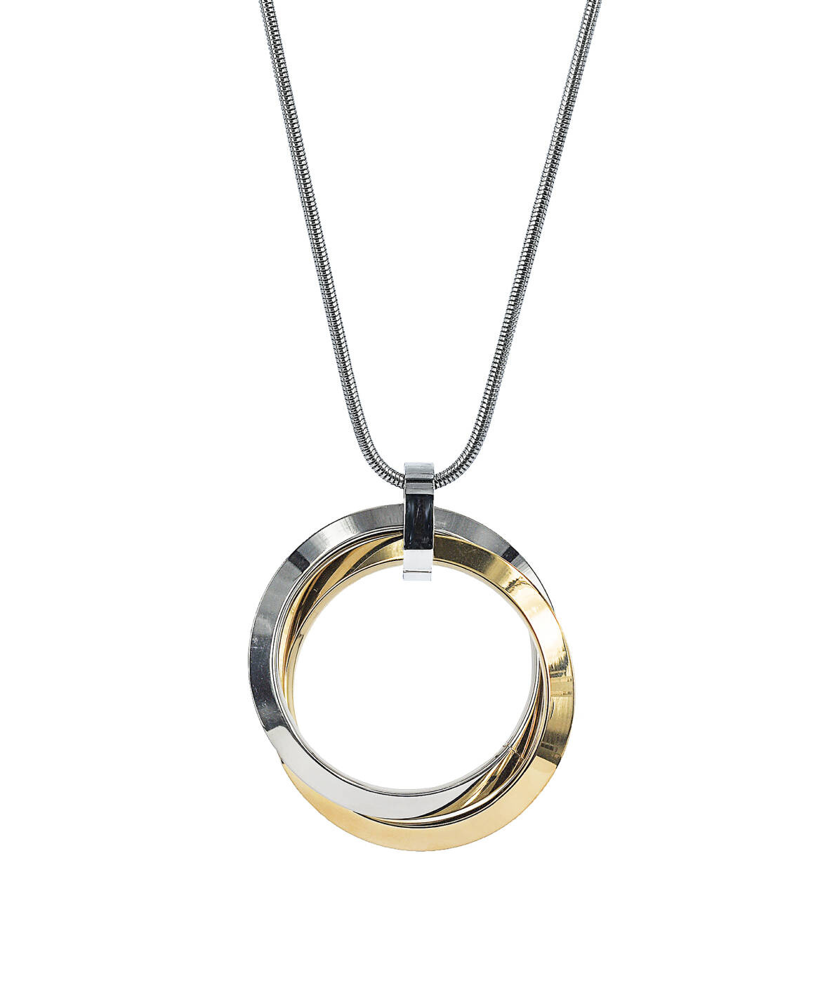 CHELSEA Short Halskæde Stål/Guld
