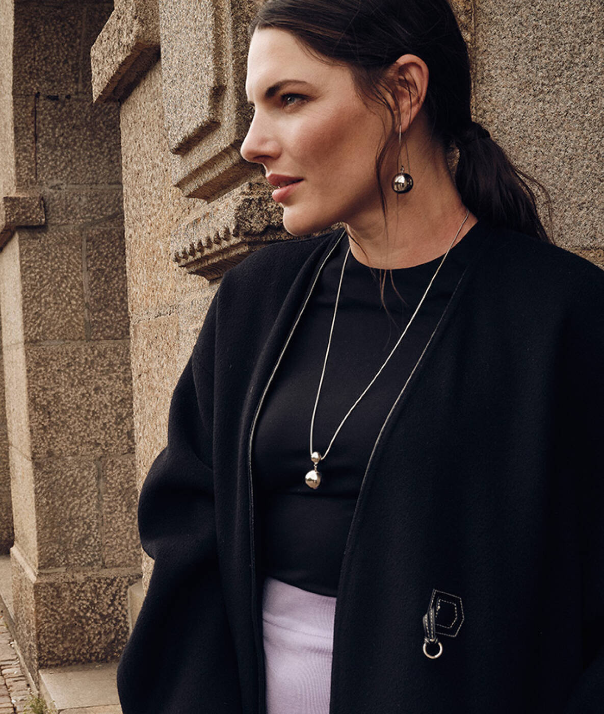 ESSIE Long Øreringe Guld