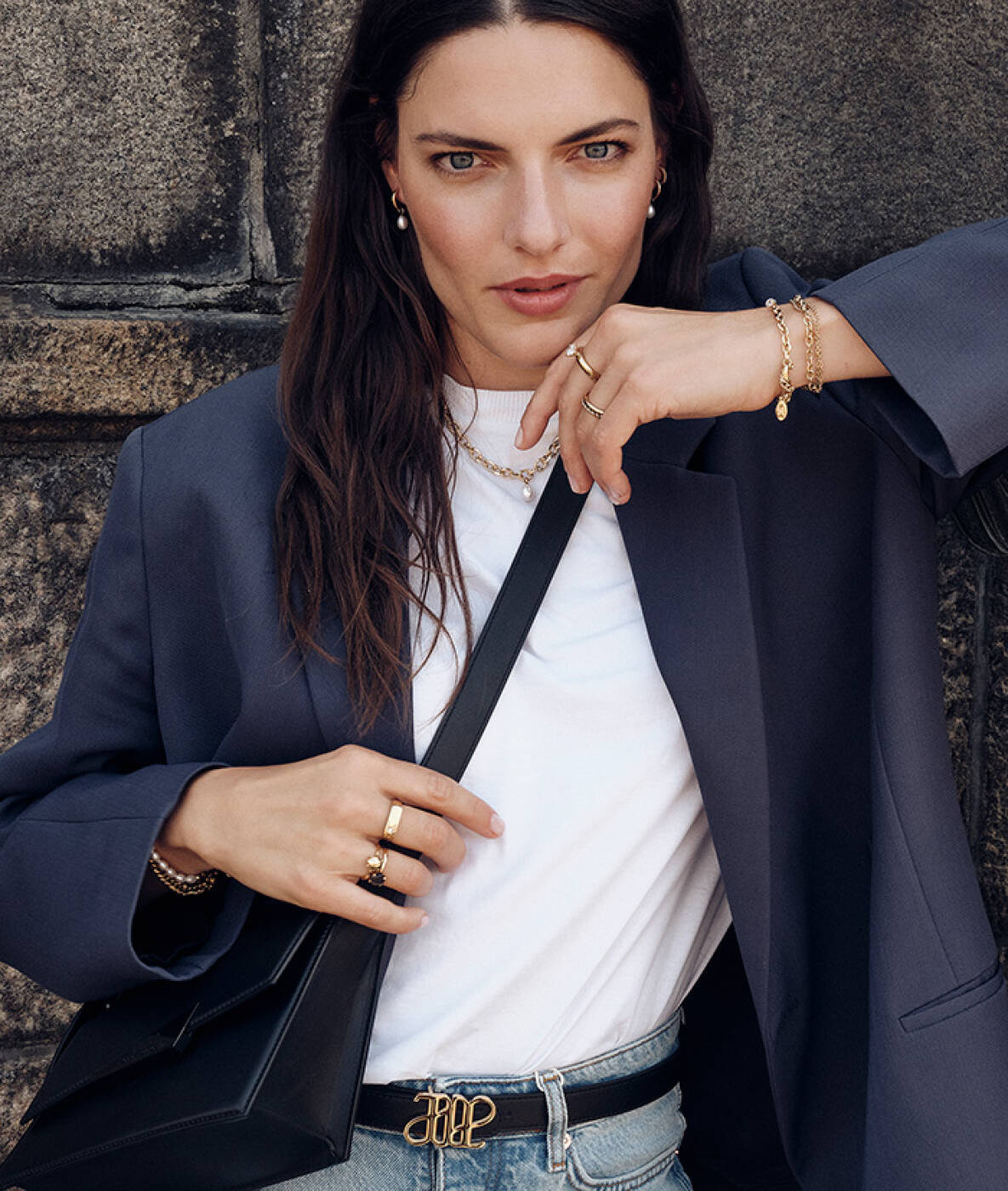 PALMA Big Halskæde Guld