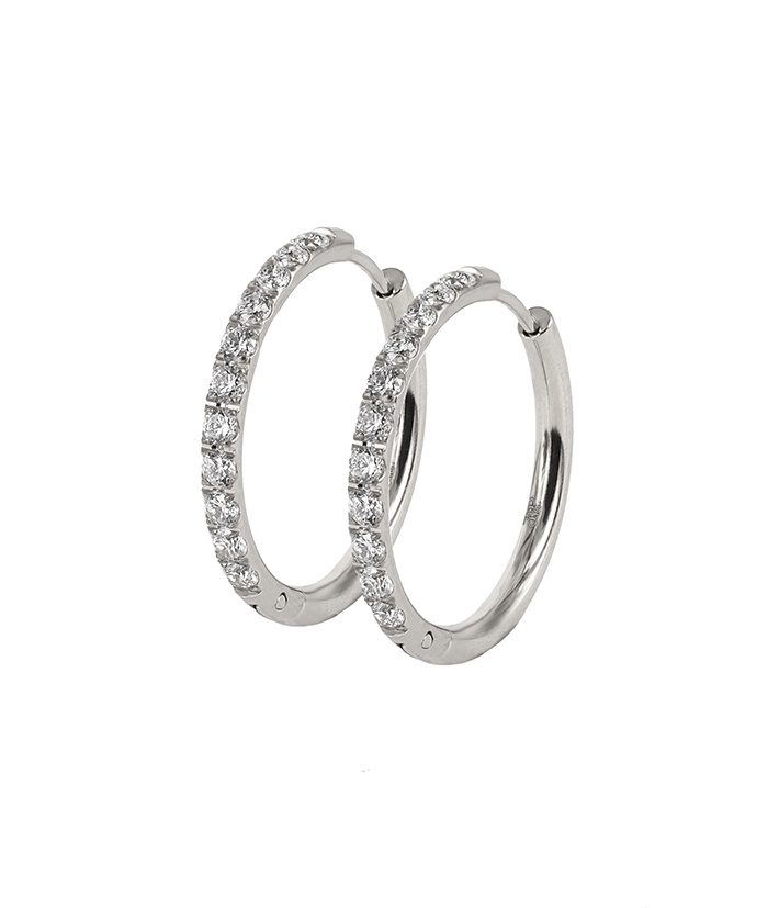 LUCY 25 mm Ørering Stål