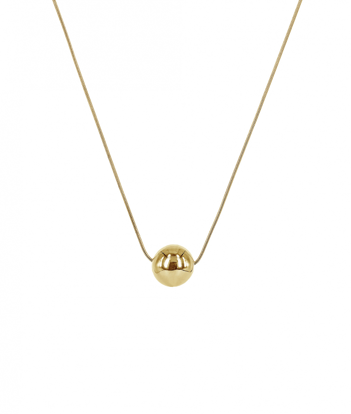 ESSIE Single Short Halskæde Guld