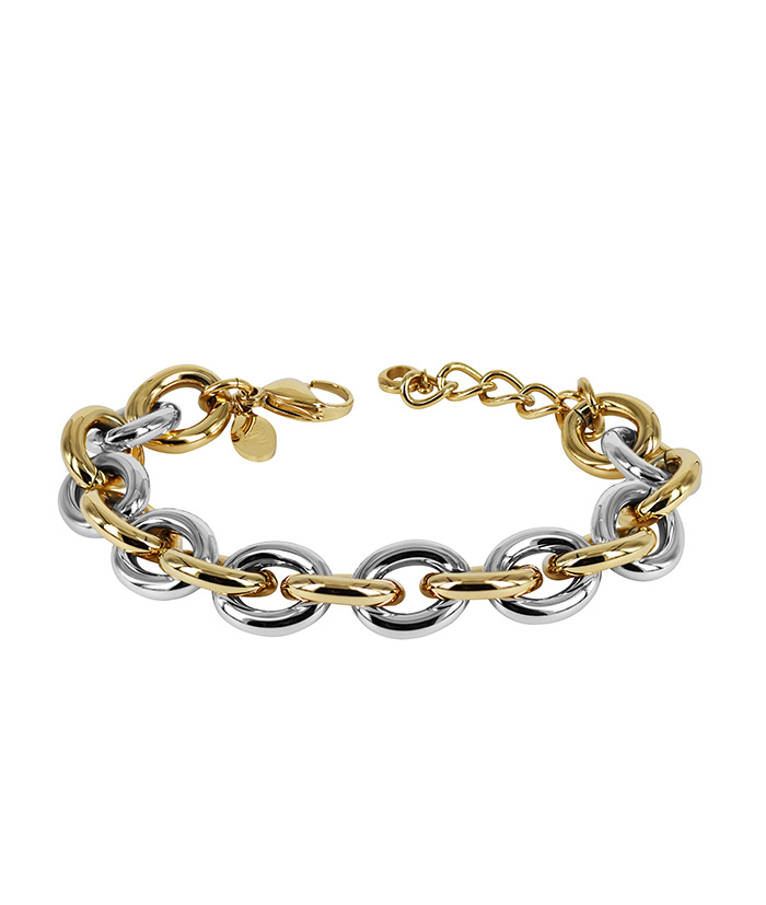 RUBY Armbånd Stål/Guld