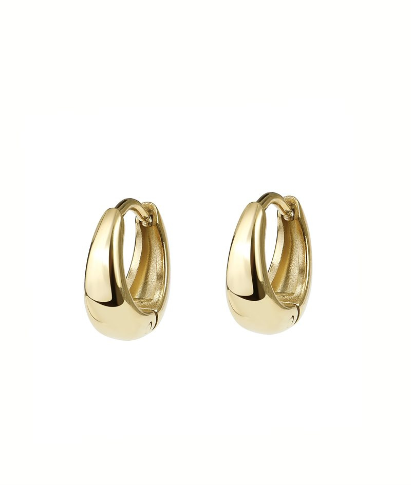 Alina Earrings Gold 12mm