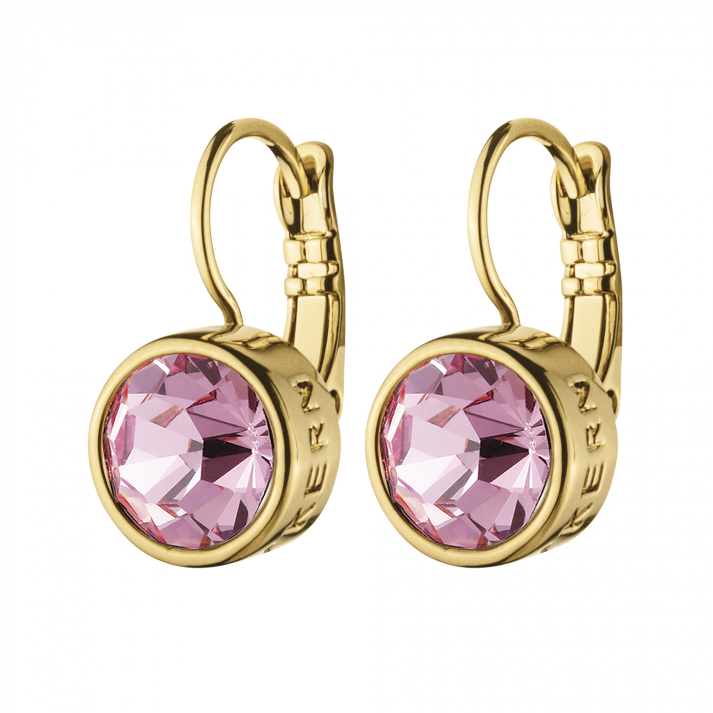 LOUISE Guld LIGHT ROSE Ørering