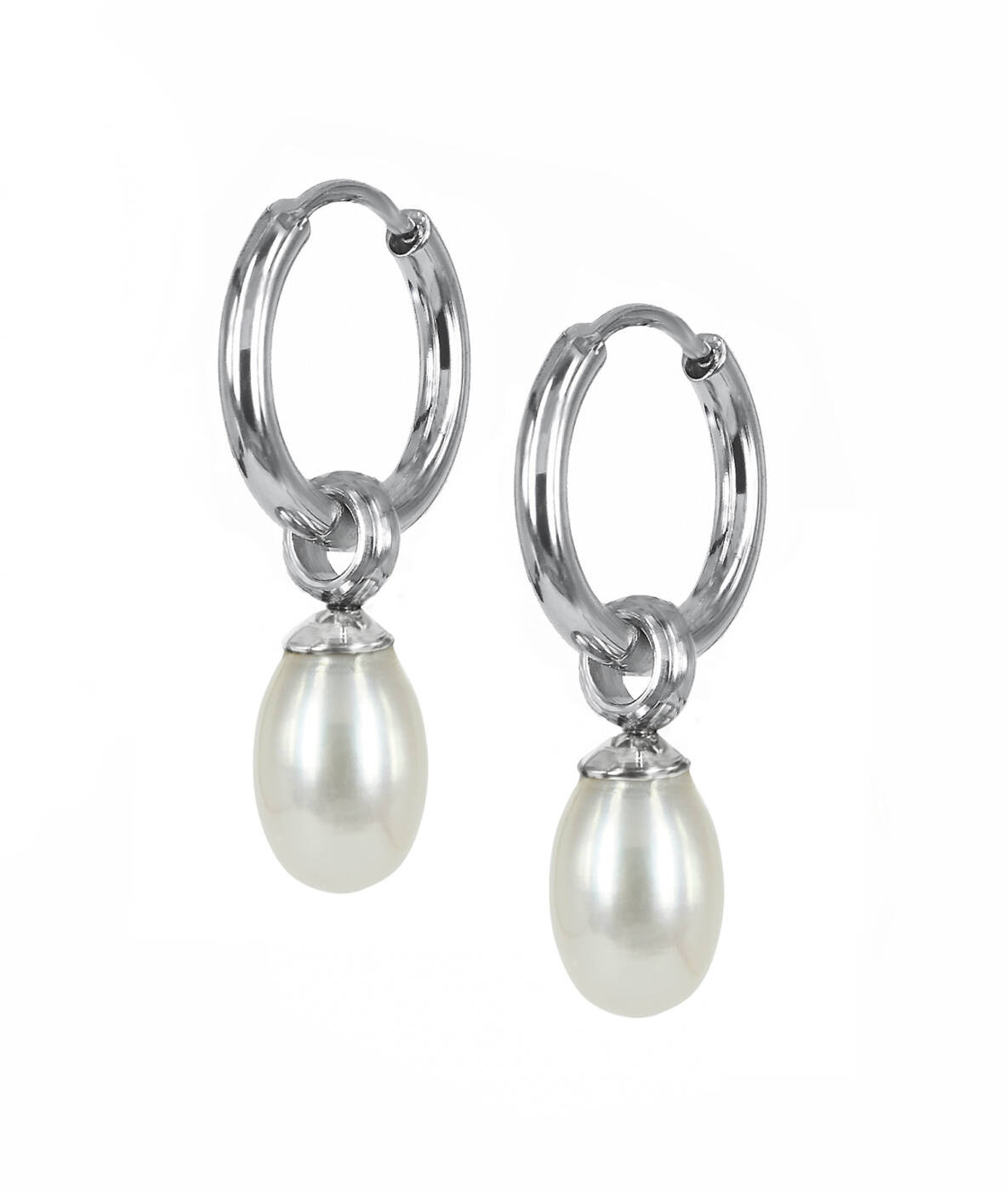 PALMA Øreringe Stål