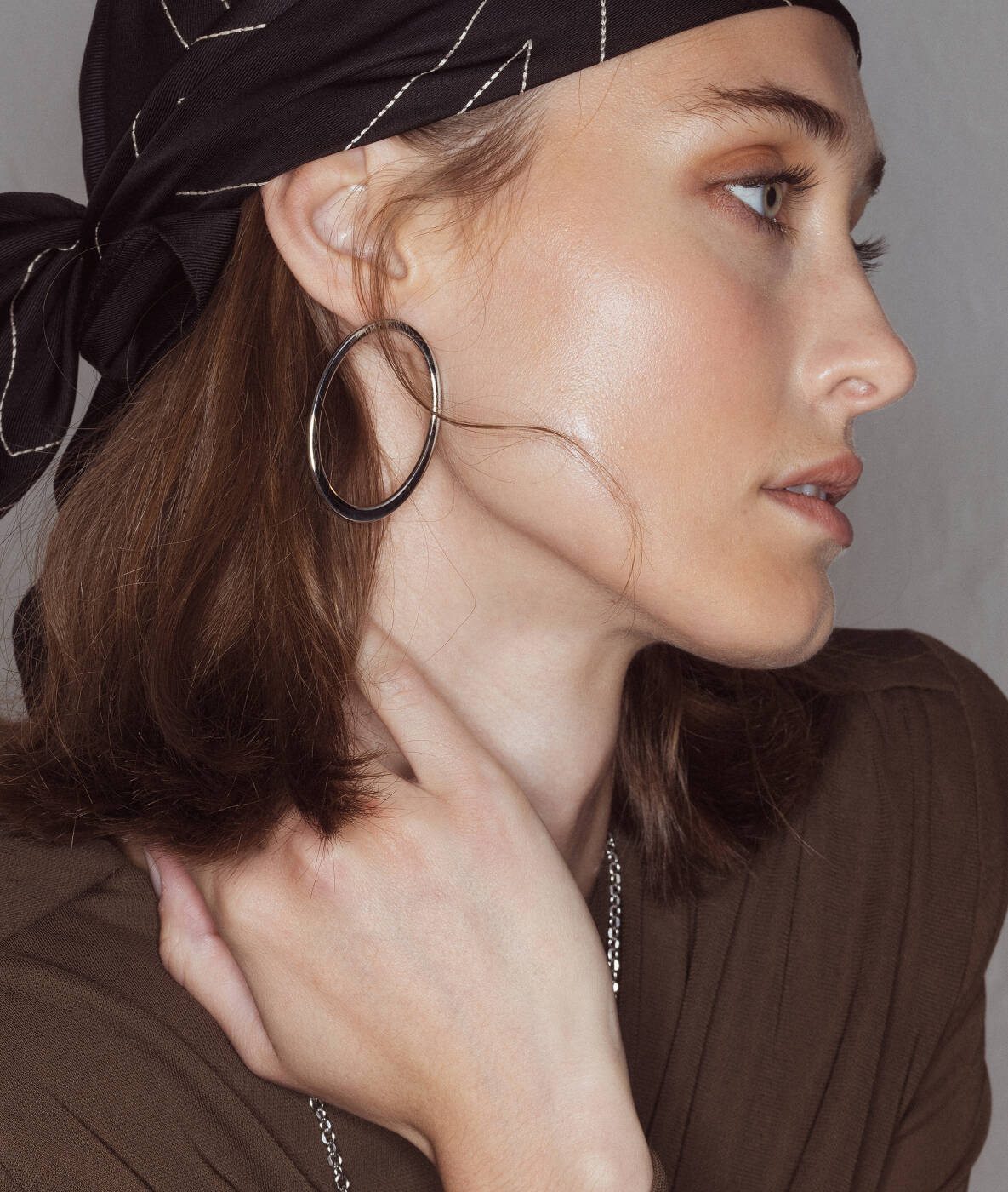 NAOMI Øreringe Stål