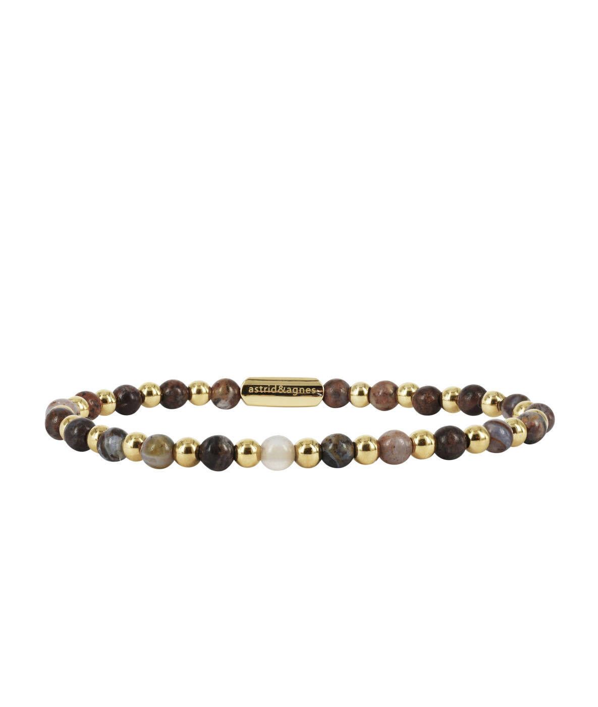 MIZA Armbånd Melange/Guld