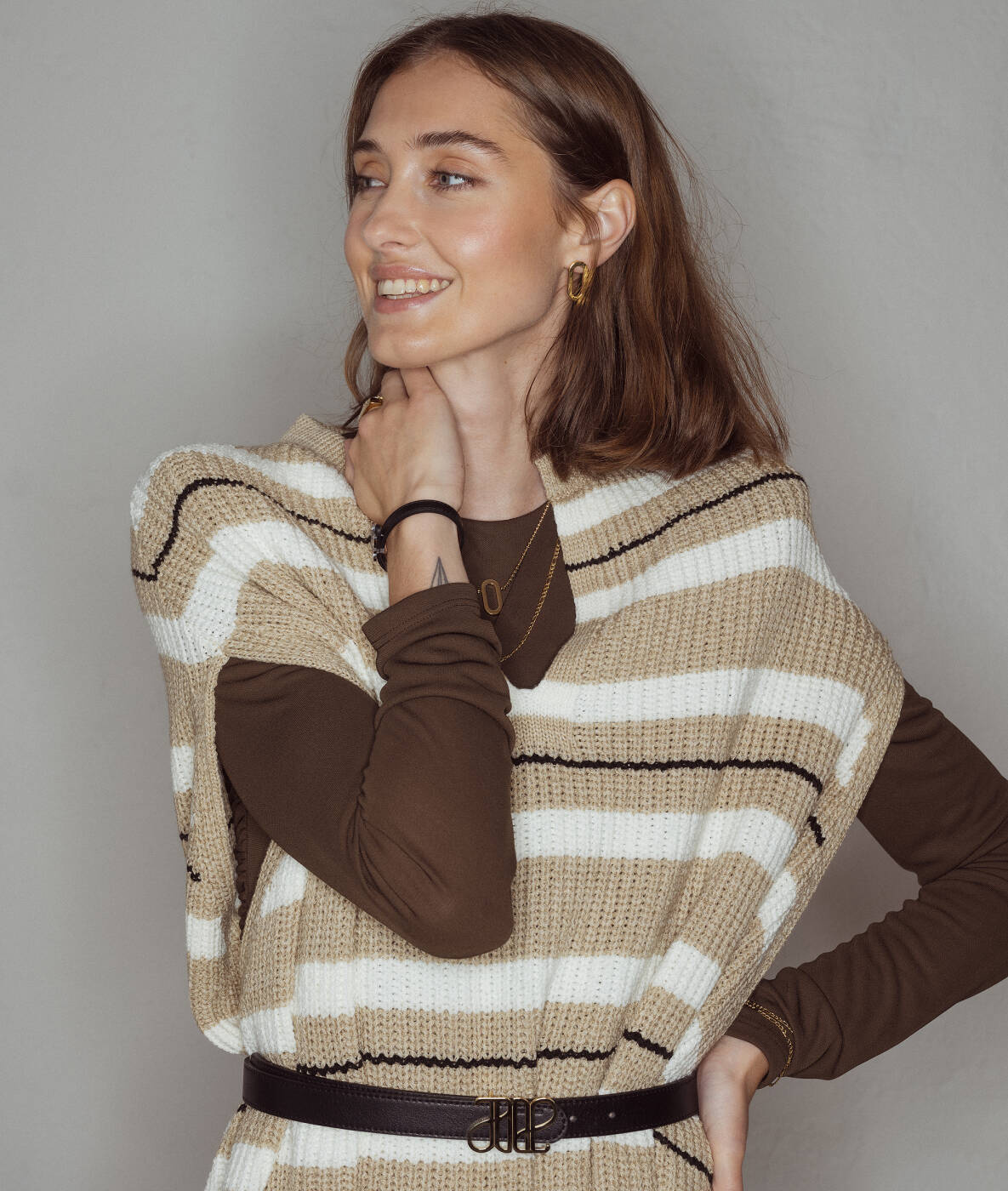 EXCELLENT Plain Øreringe Guld