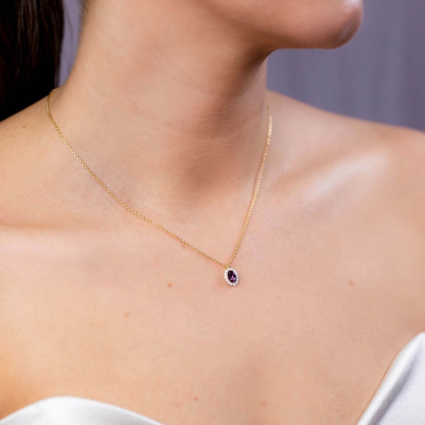 Petite Moon Halskæde - Iris