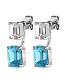 TETI SS AQUA / CRYSTAL Earrings TETI SS AQUA / CRYSTAL Earrings