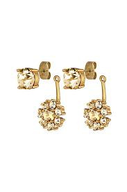 FLOSS SG GOLDEN_CRYSTAL Earrings Gold