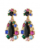 LUCIA SG RAINBOW EARRINGS GOLD LUCIA SG RAINBOW EARRINGS GOLD