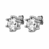 CRAZE SS CRYSTAL Earrings Silver CRAZE SS CRYSTAL Earrings Silver