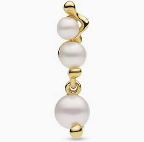 Shibuya Stud Earrings Set Goldplated Silver