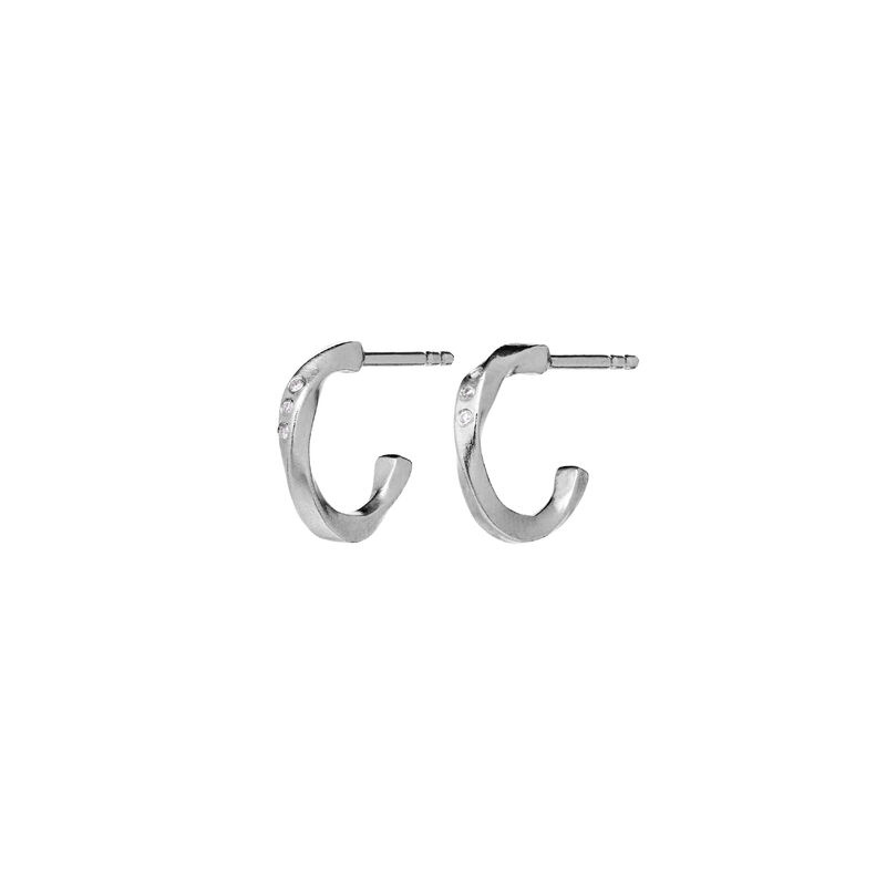 Echo Petite Ørering Sølv