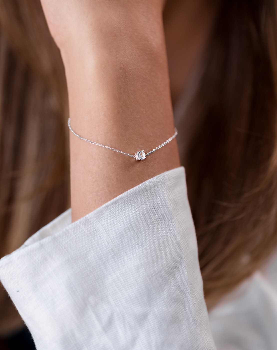Minimalistica Solo Nova Bracelet Silver