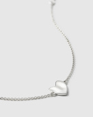 Friends Heart Bracelet Silver Friends Heart Bracelet Silver
