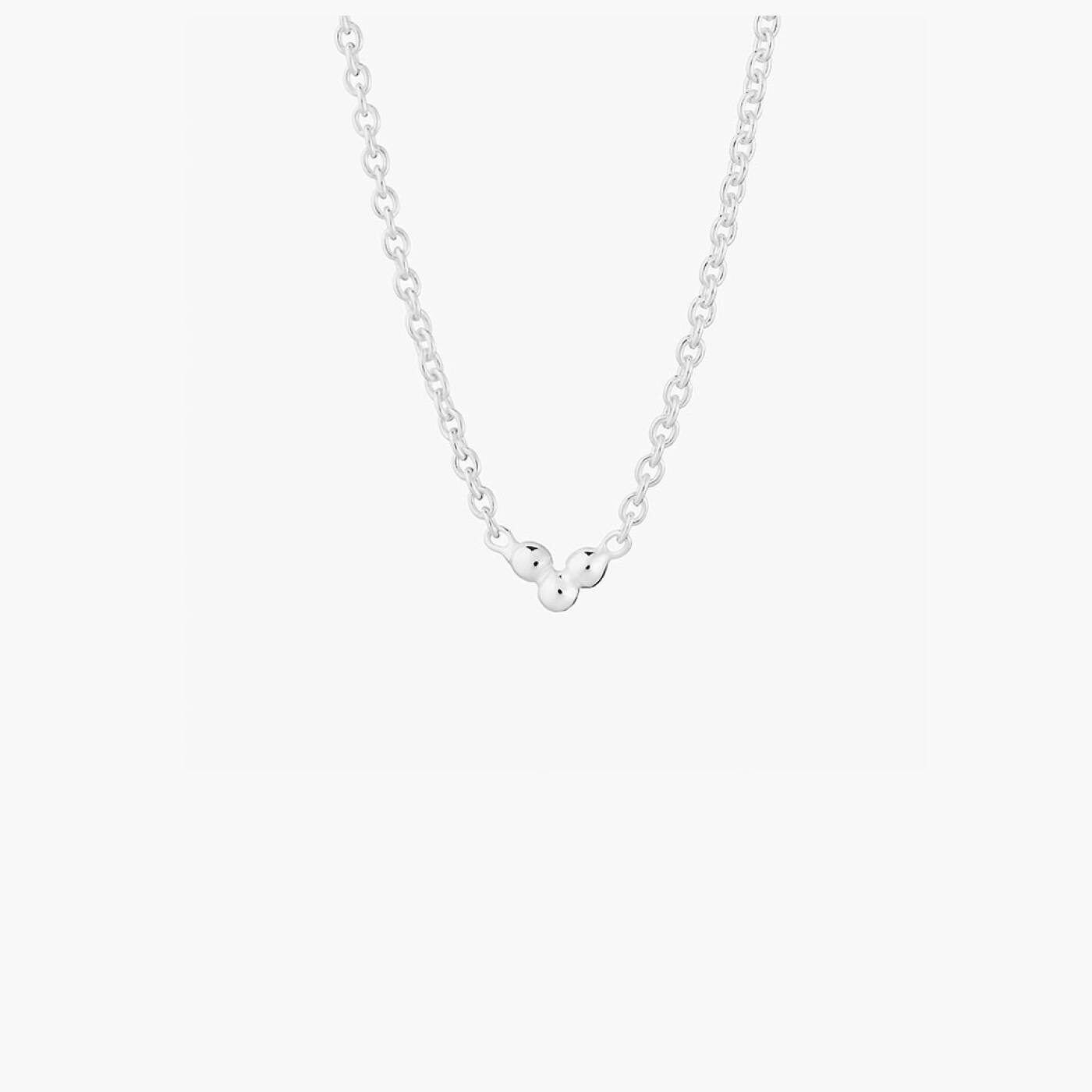 Drops Halsketten Sølv