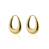 Bold hoops (gold)