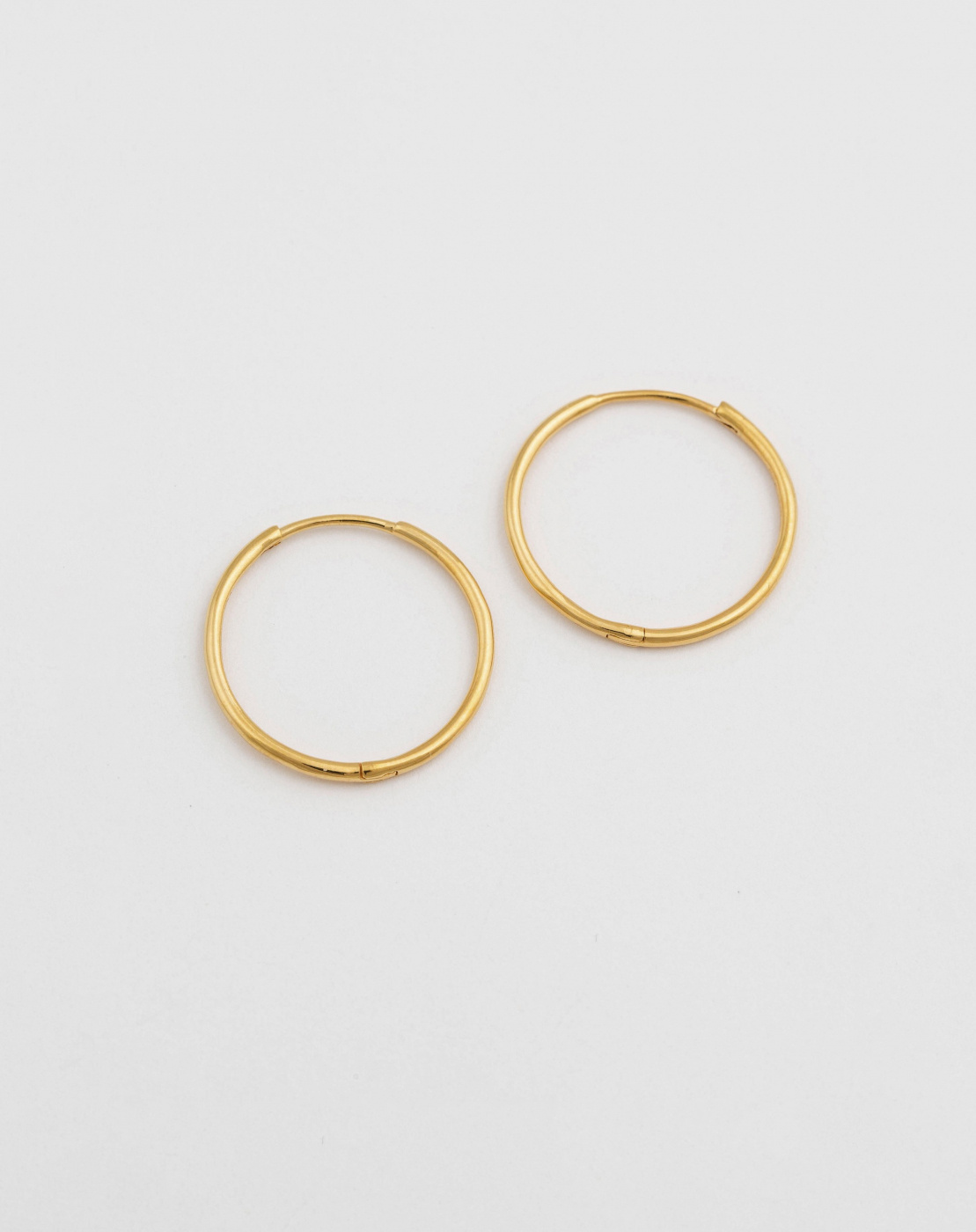 Beloved Medium Hoops Gold