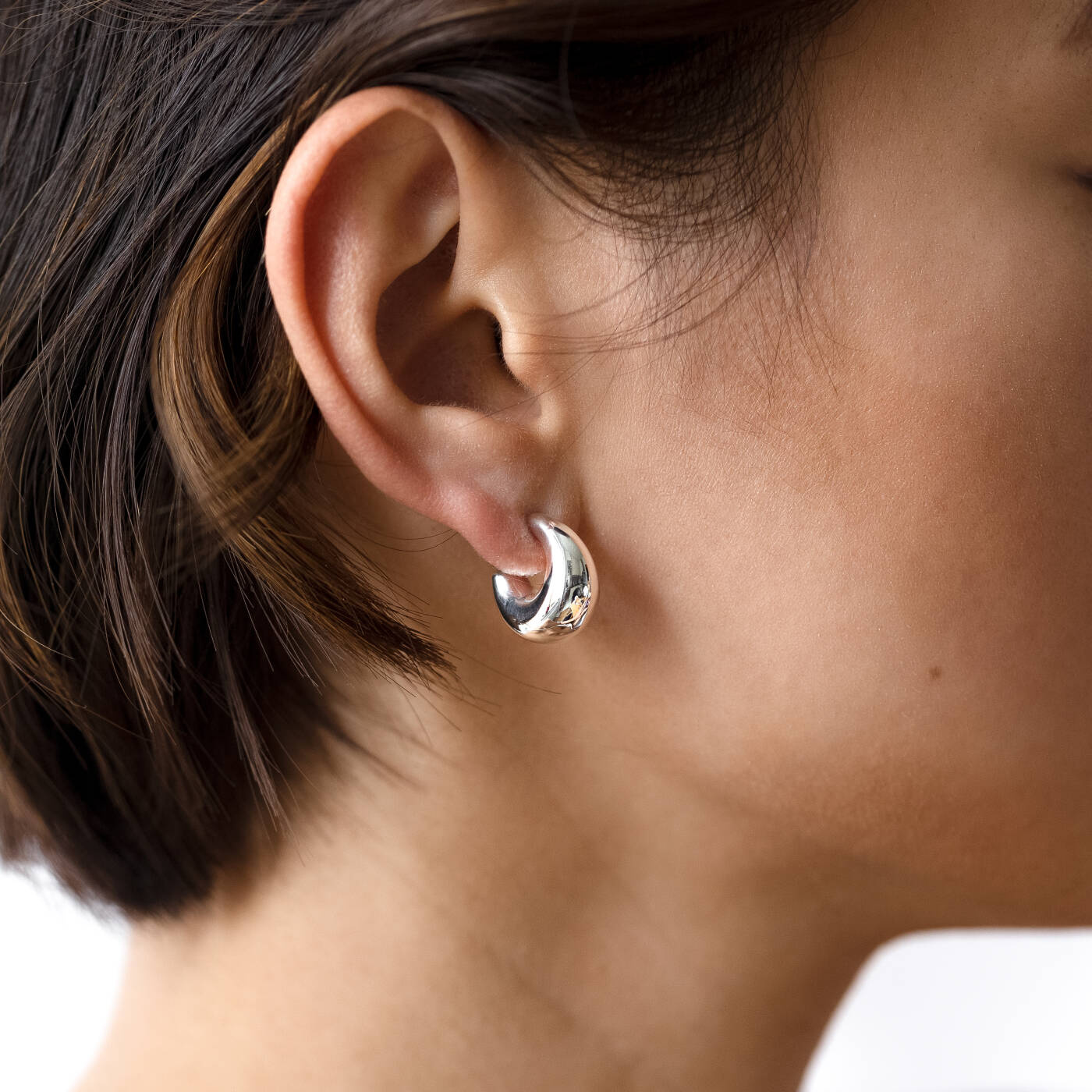 Bolded Little Sis Ørering Sølv