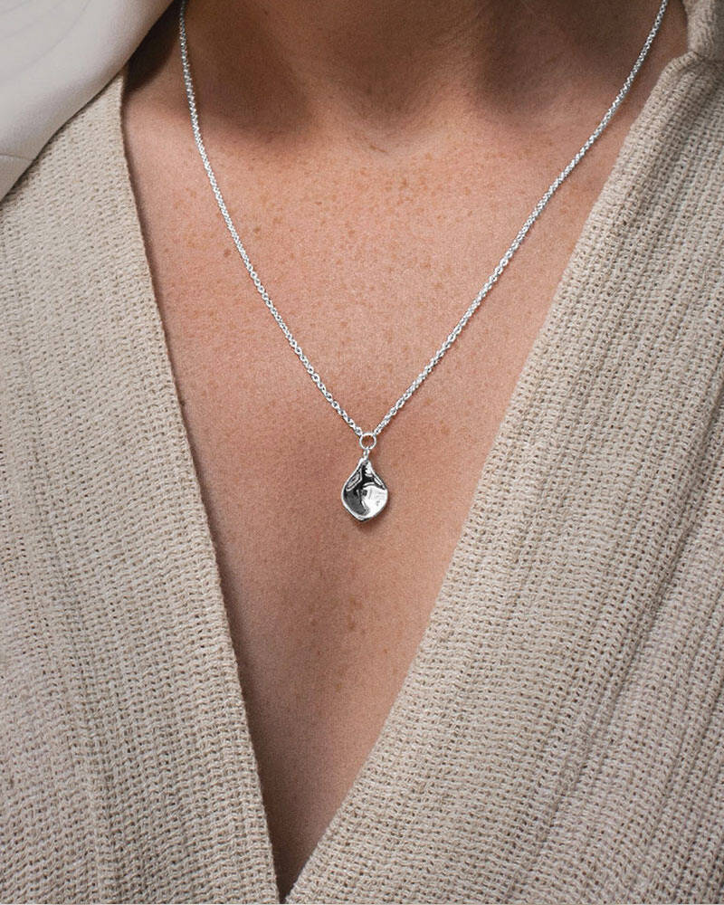 Gaias Grace single Halsketten Sølv