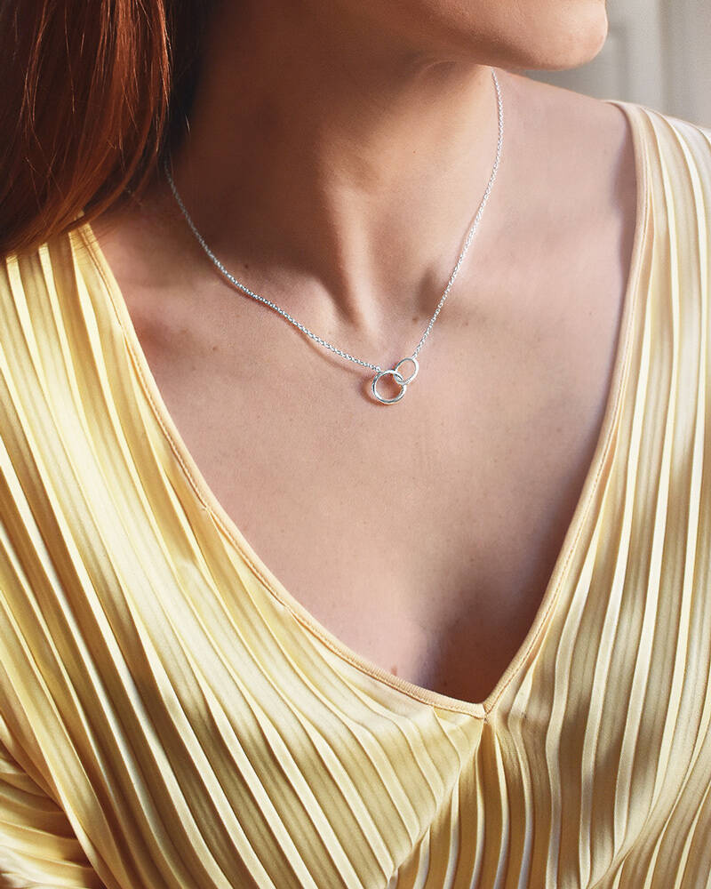 Les Amis small single Halsketten Sølv