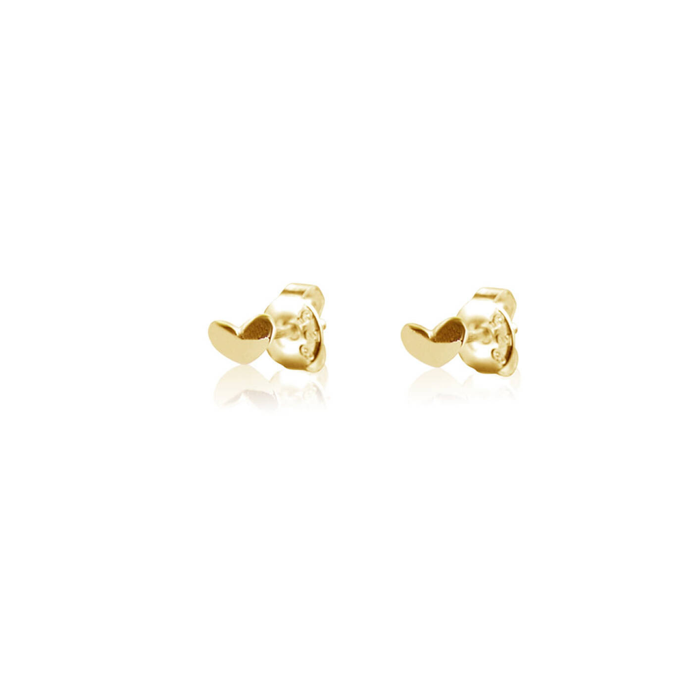 Loving Heart drop Ørering guld