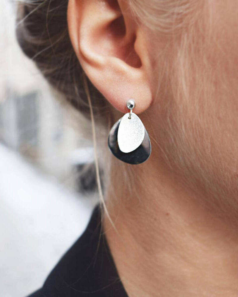 Lakeside small Ørering Sølv