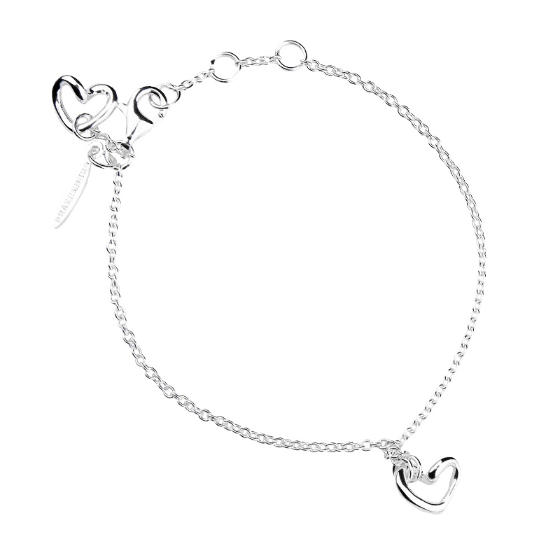 Love Vibe drop Bacelet Silver