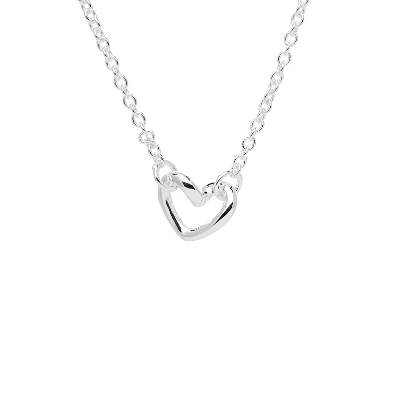 Love Vibe drop Necklace Silver